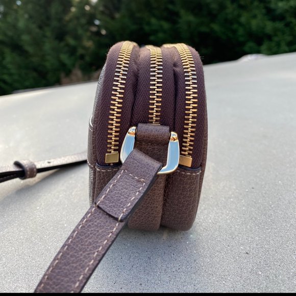 Gucci Ophidia Interlocking GG Canvas with Webbing Shoulder Bag - Picture 4 of 13